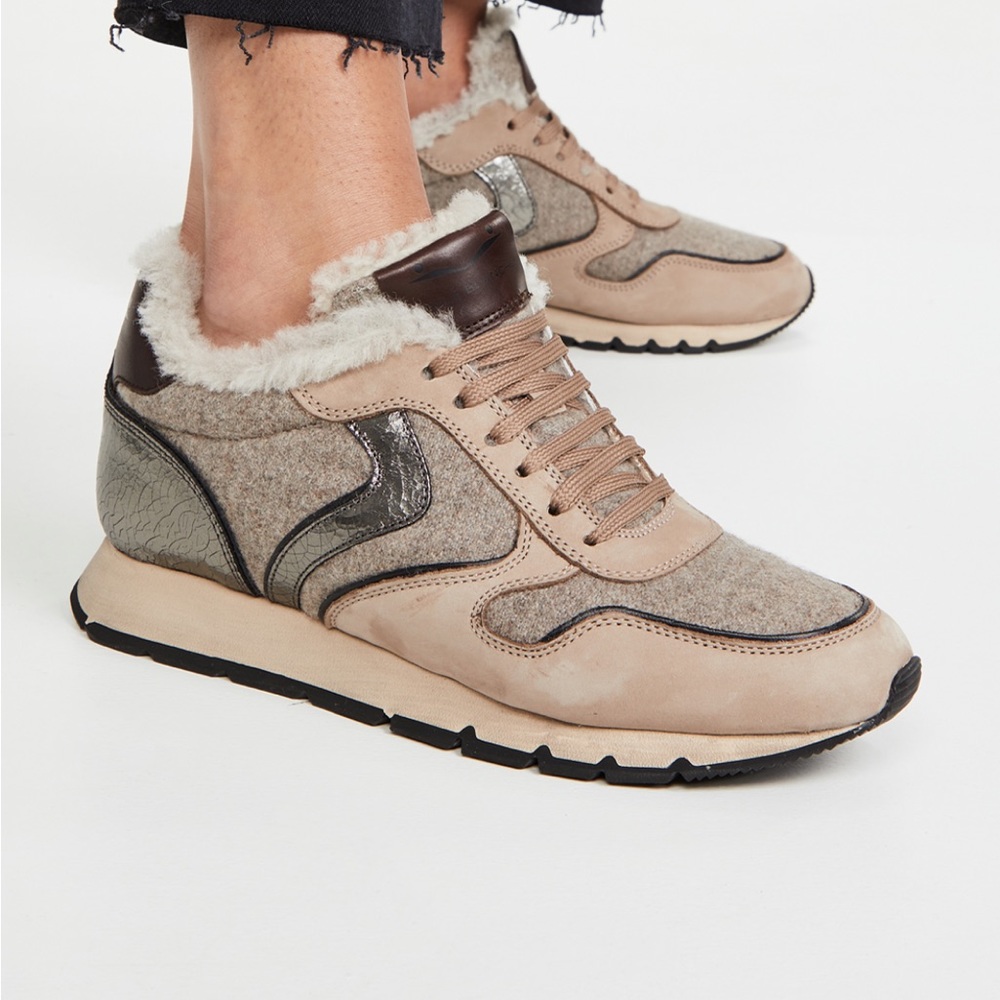 Voile Blanche Julia Shearling Trainers